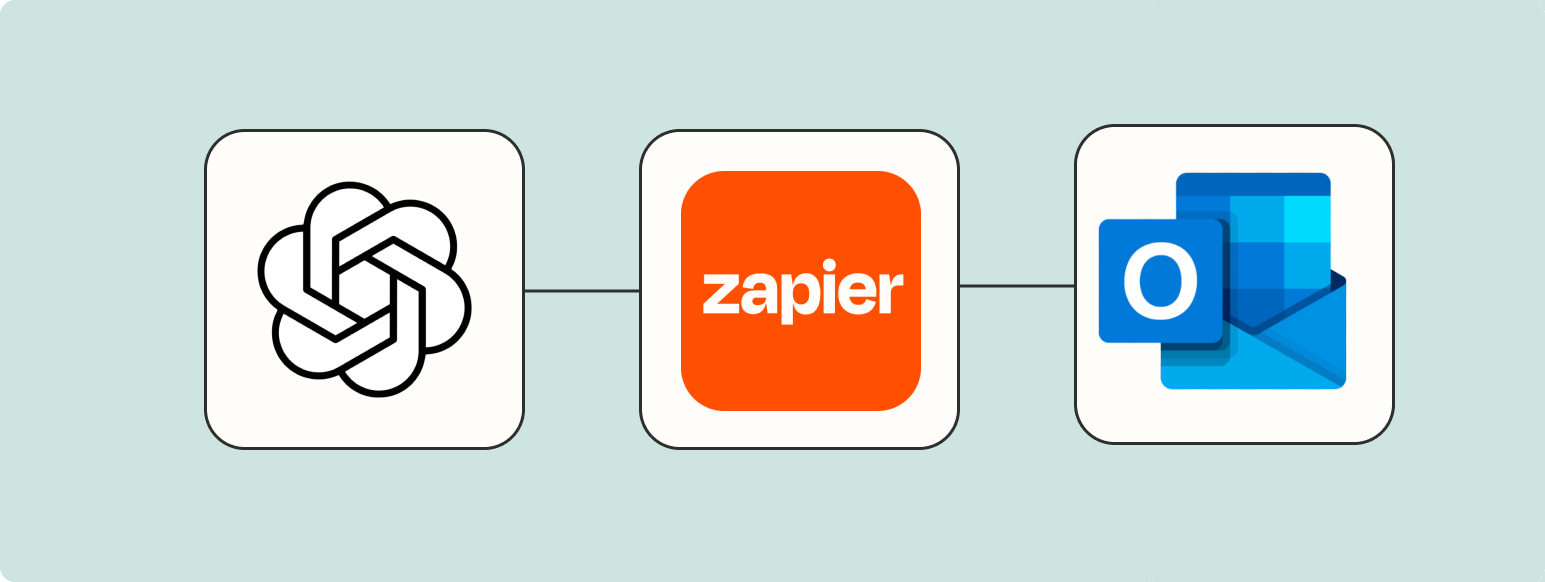 ChatGPT and Zapier integration setup showing automated calendar workflow